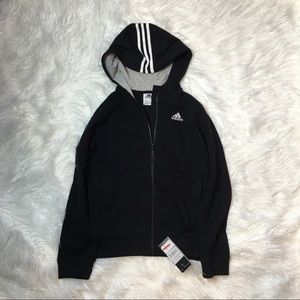 Adidas zipper hoodie jacket